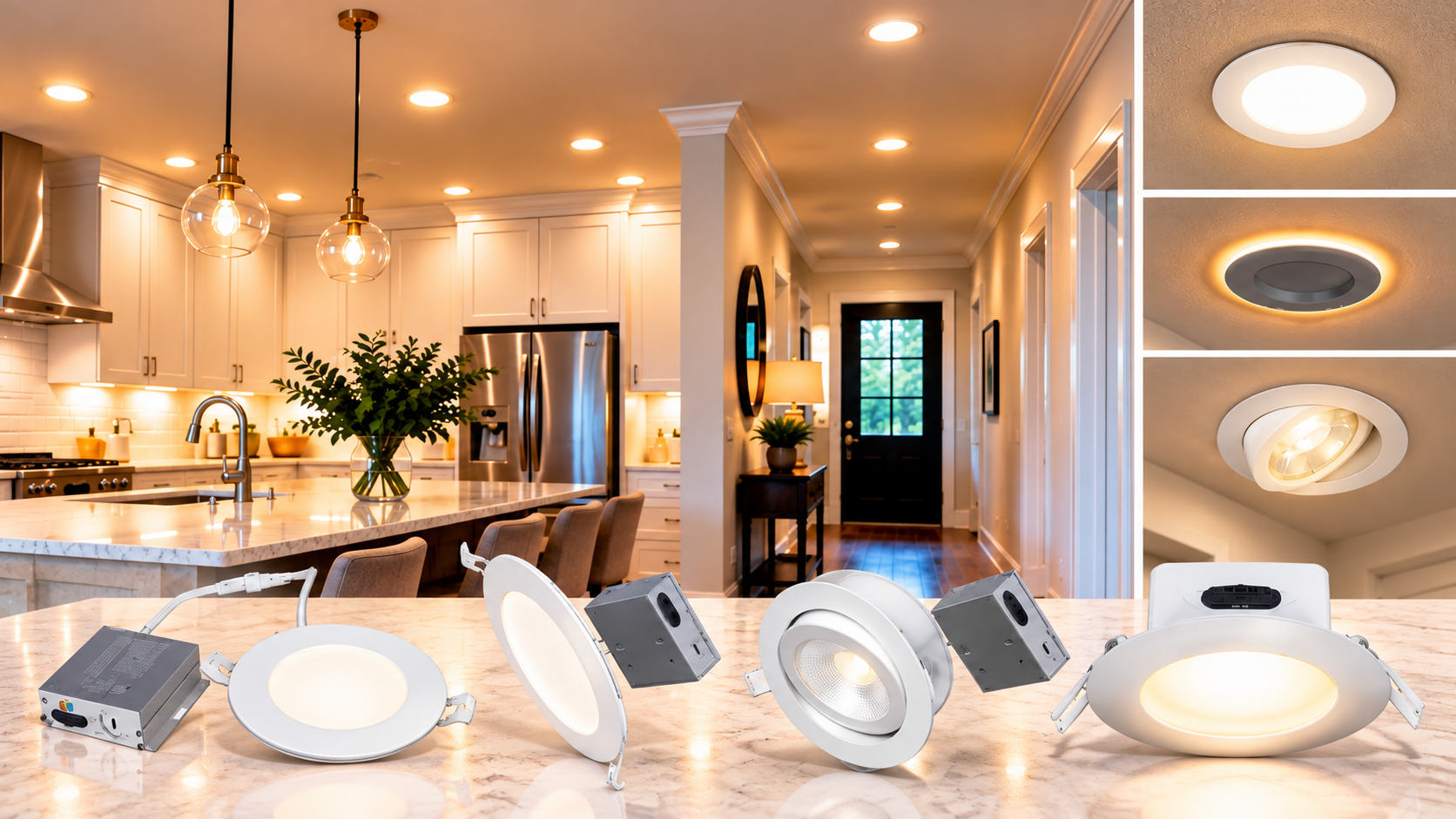 Canless Downlight TOP QUALITY CANLESS RECESSED DOWNLIGHT – Worldwide Electric Supplies