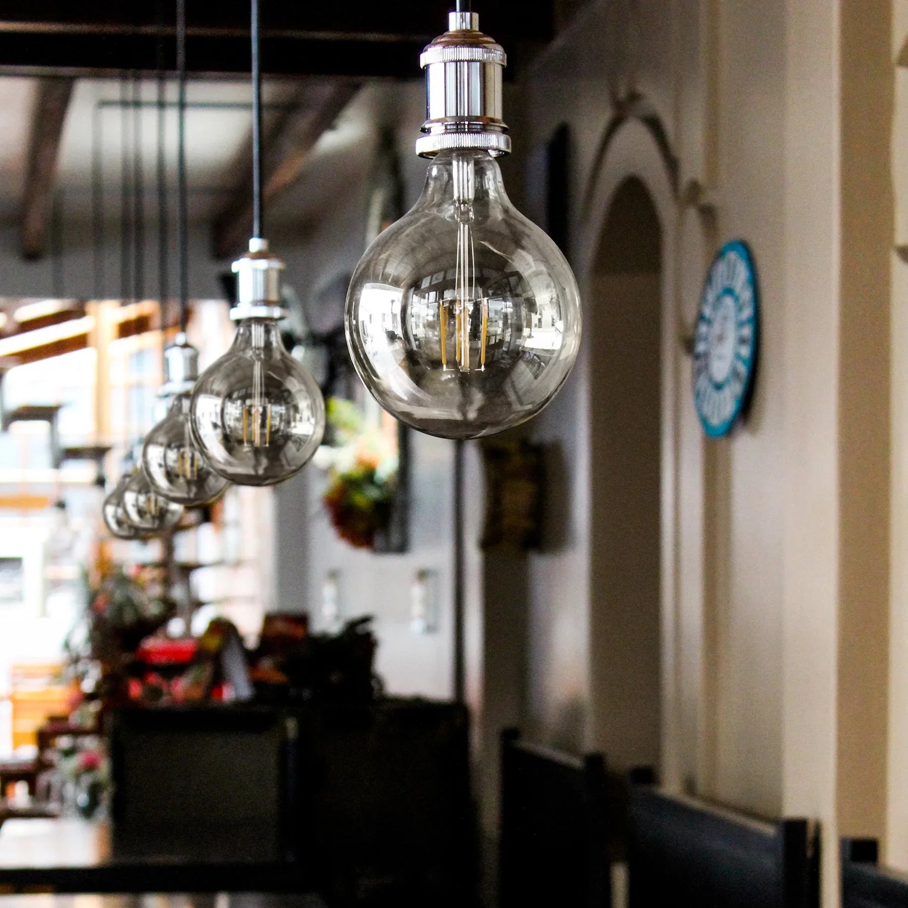 CLEAR GLASS GLOBE LED BULBS - Worldwide Electric Supplies