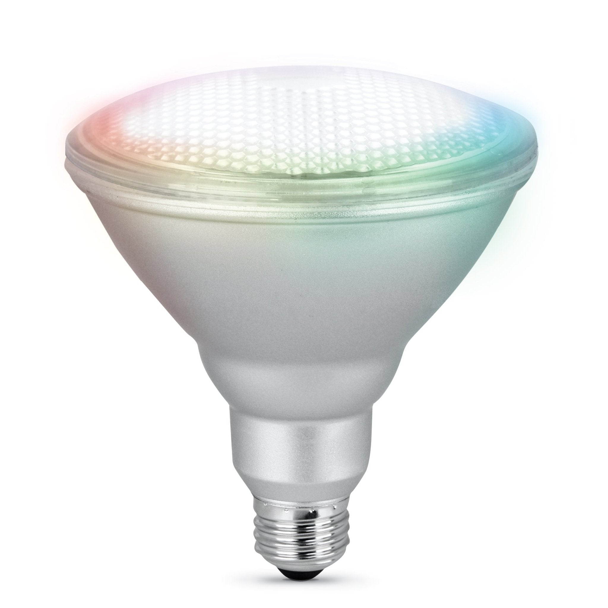 11.1W (90W Replacement) RGBW PAR38 E26 Base Dimmable Alexa Google Smart Wi - Fi Light Bulb - Worldwide Electric Supplies