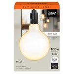 11W (100W Replacement) G40 E26 Dimmable Frosted Glass Vintage Edison LED Light Bulb, Soft White - Worldwide Electric Supplies
