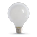 12W (100W Replacement) Bright White (3000K) E26 base G25 Frost Filament LED (3 - Pack) - Worldwide Electric Supplies