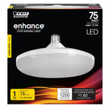 13.3W (75W Replacement) Bright White (3000K) Disk LED Light Bulb - Worldwide Electric Supplies