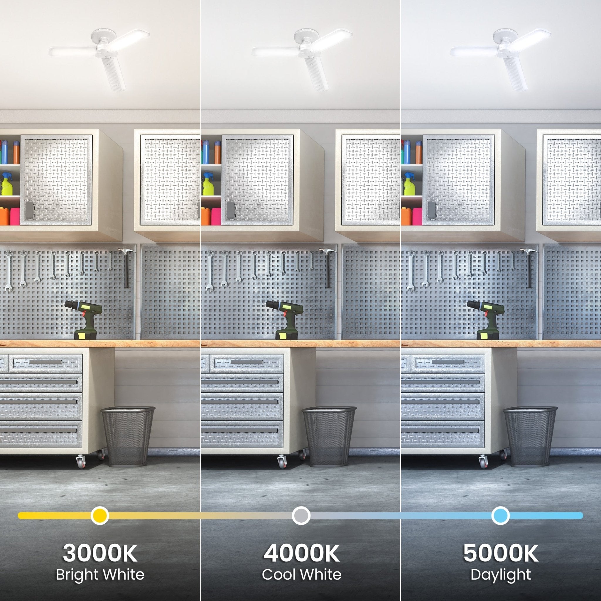 35W (300W Equivalent) Selectable White E26 Replacement LED Multi - Directional Light - Worldwide Electric Supplies
