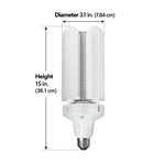 35W (300W Equivalent) Selectable White E26 Replacement LED Multi - Directional Light - Worldwide Electric Supplies