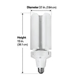 35W (300W Equivalent) Selectable White E26 Replacement LED Multi - Directional Light - Worldwide Electric Supplies