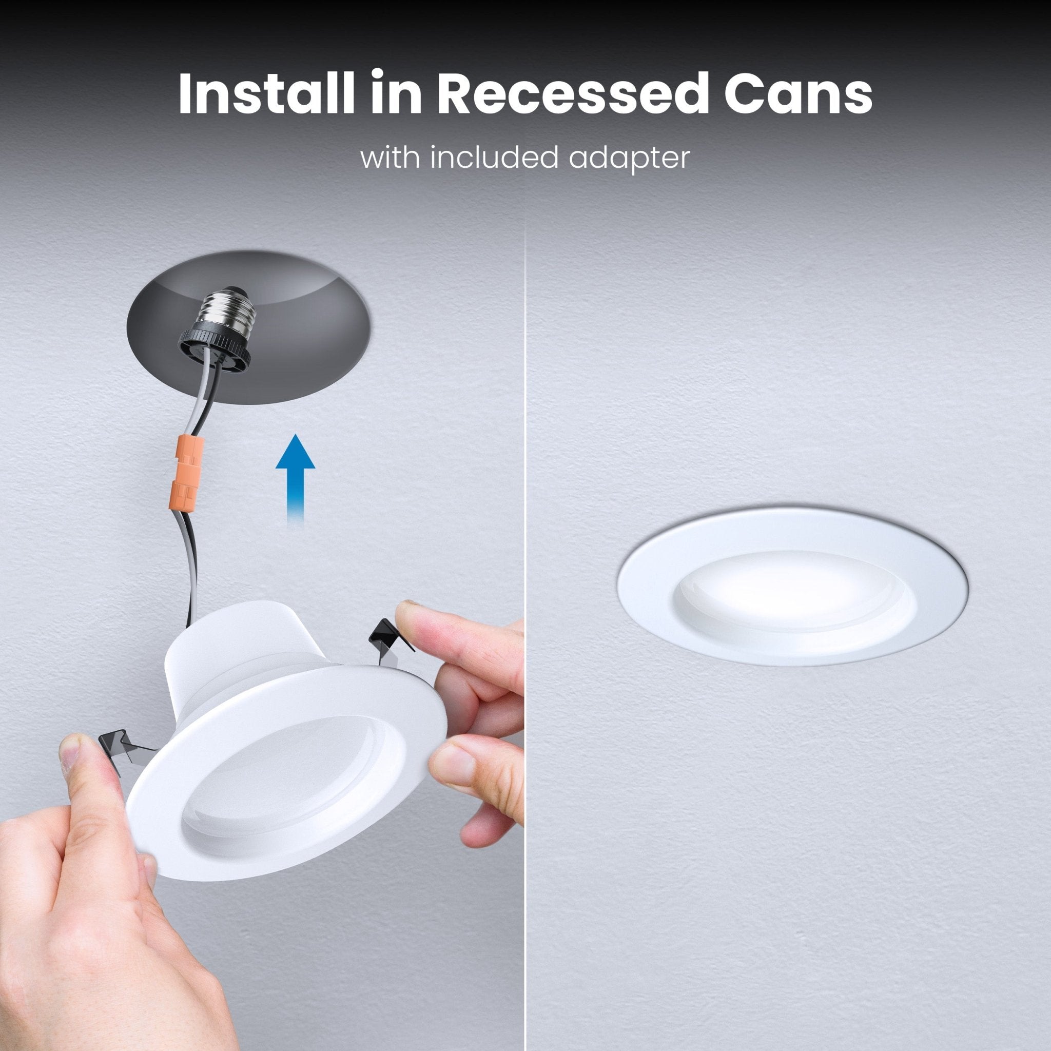 4 in. 75W Replacement Warm White (3000K) Dimmable LED Recessed Downlight - Worldwide Electric Supplies