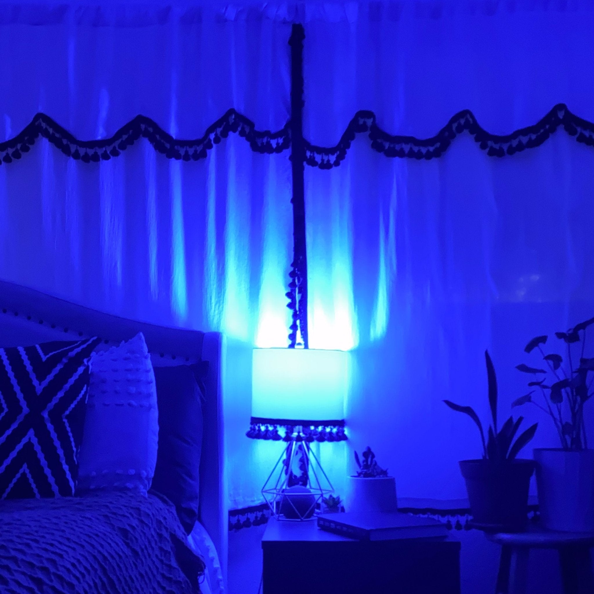 4.5W A19 Blue LED Filament Light Bulb - Worldwide Electric Supplies