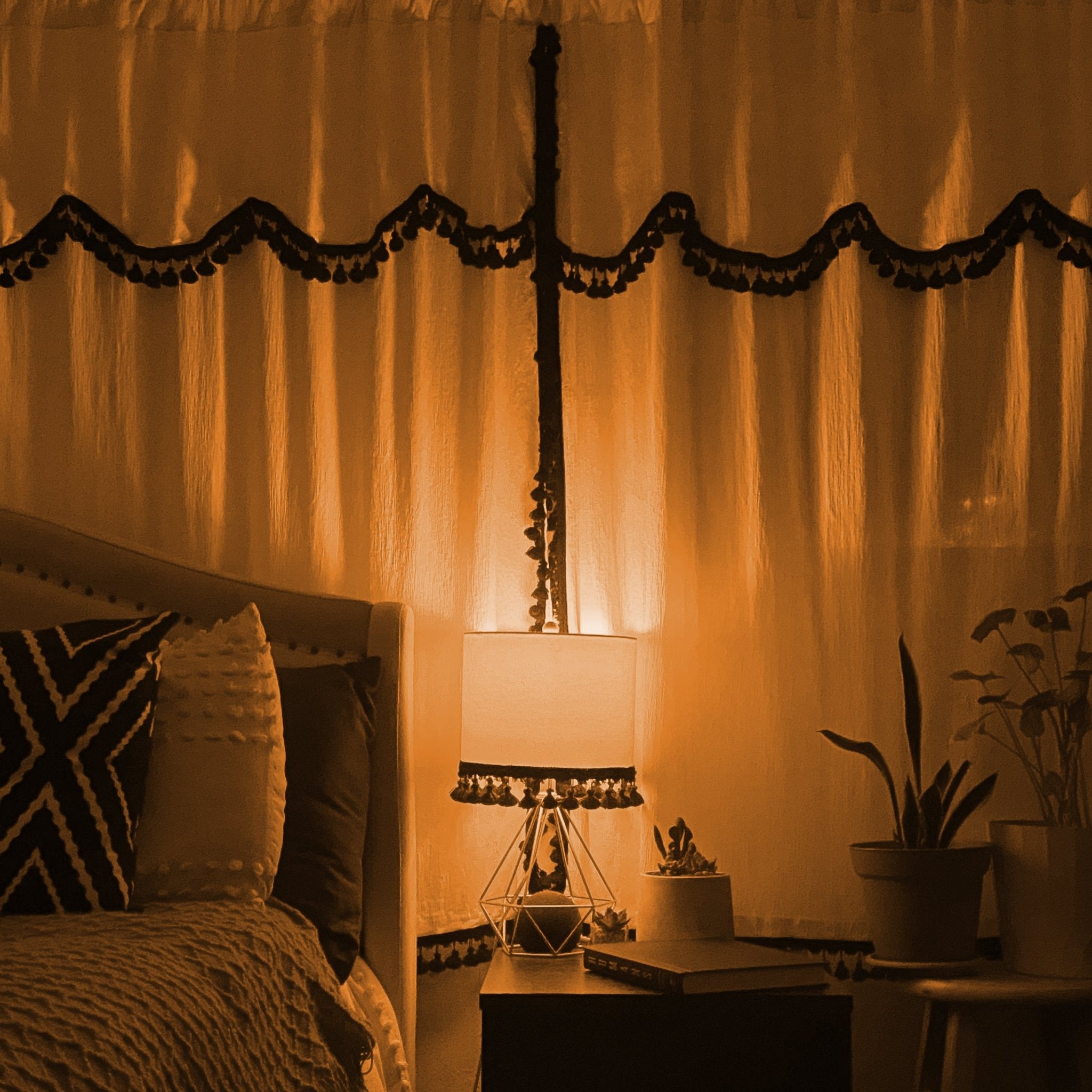 4.5W A19 Orange Filament LED Filament Light Bulb - Worldwide Electric Supplies