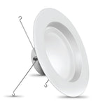 5 - 6 in. 120W Replacement Adjustable White Adjustable Lumens Dimmable High Output Enhance LED Recessed Downlight - Worldwide Electric Supplies