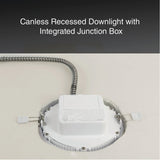 5 - 6 in. 12W (75W Replacement) Color Selectable Canless Recessed Downlight - Worldwide Electric Supplies