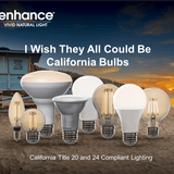 5.5W (60W Replacement) Soft White (2700K) E12 Base B10 Dimmable Glass Filament LED (6 - Pack) - Worldwide Electric Supplies
