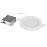 6 in. Tethered J - Box Selectable White (5CCT) High Output LED Downlight With Night Light Mode - Worldwide Electric Supplies