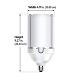 65W (400W Equivalent) Daylight White (5000K) E26 Replacement LED Multi - Directional Light + Motion Sensor - Worldwide Electric Supplies