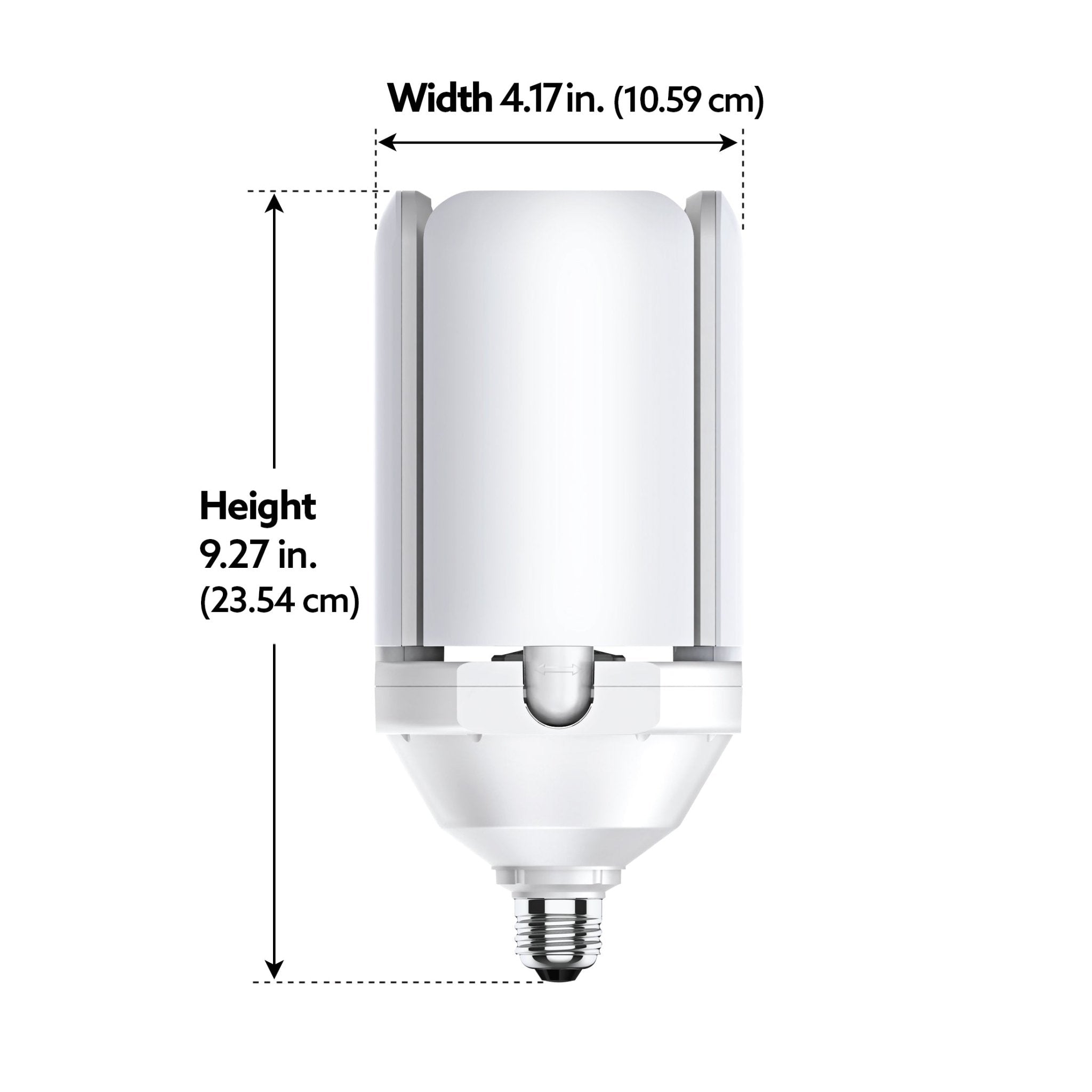 65W (400W Equivalent) Daylight White (5000K) E26 Replacement LED Multi - Directional Light + Motion Sensor - Worldwide Electric Supplies