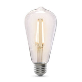8.8W (60W Replacement) Soft White (2700K) E26 Base ST19 Motion Detection Filament LED - Worldwide Electric Supplies