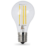 8W (75W Replacement) Daylight (5000K) E26 Base A15 Dimmable Glass Filament LED Light Bulb (2 - Pack) - Worldwide Electric Supplies