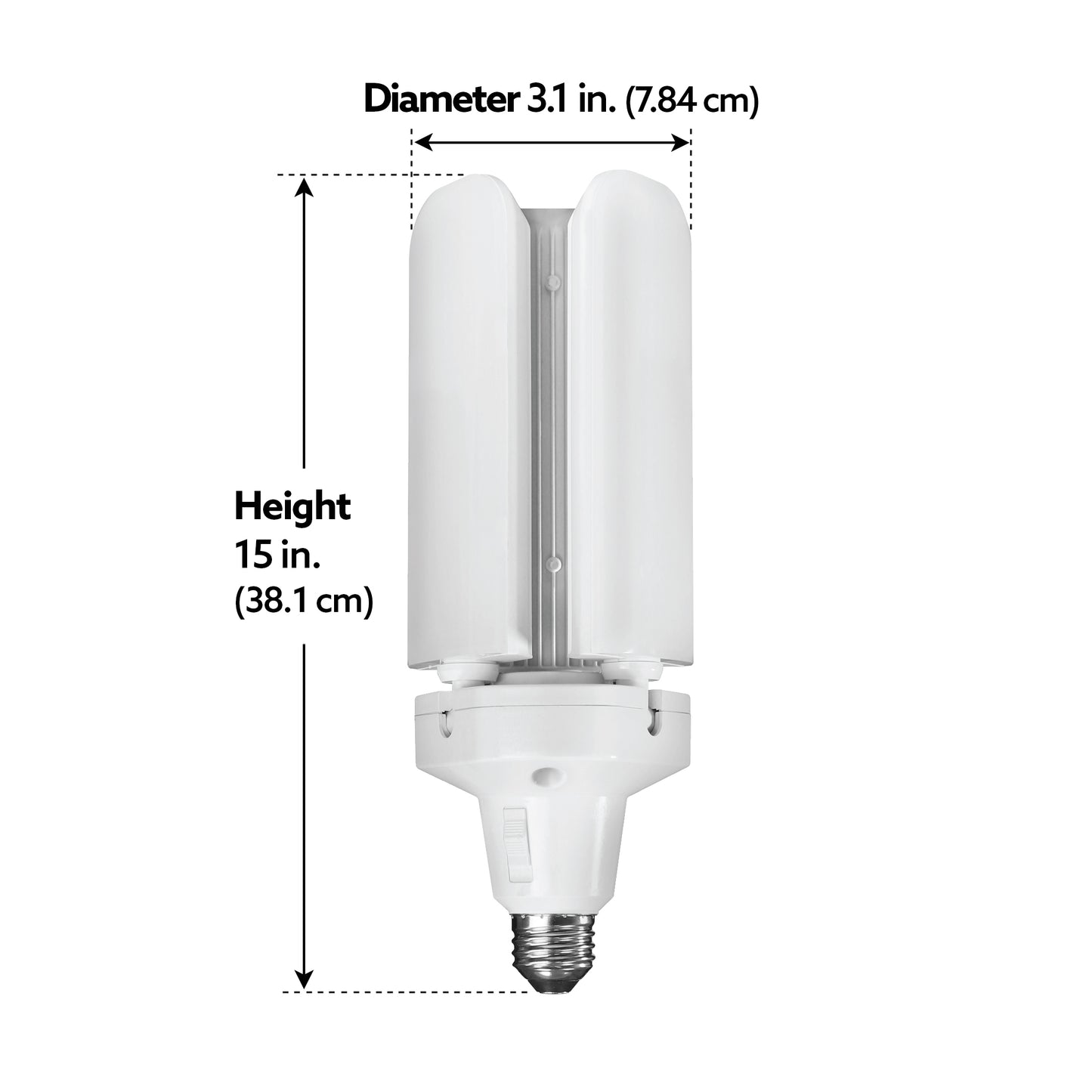 35W (300W Equivalent) Selectable White E26 Replacement LED Multi-Directional Light