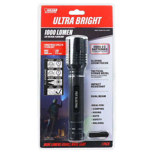 1000 Lumens Tactical LED Flashlight