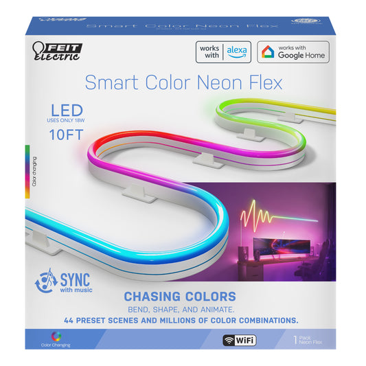 10 ft. Smart Color Neon Flex Rope Led Light