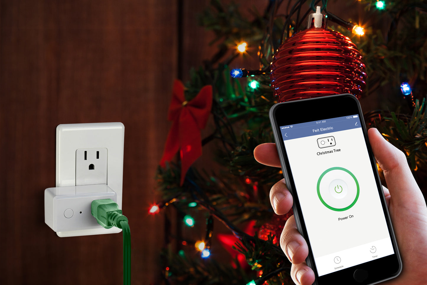 Indoor Smart Wi-Fi Wall Plug Alexa / Google