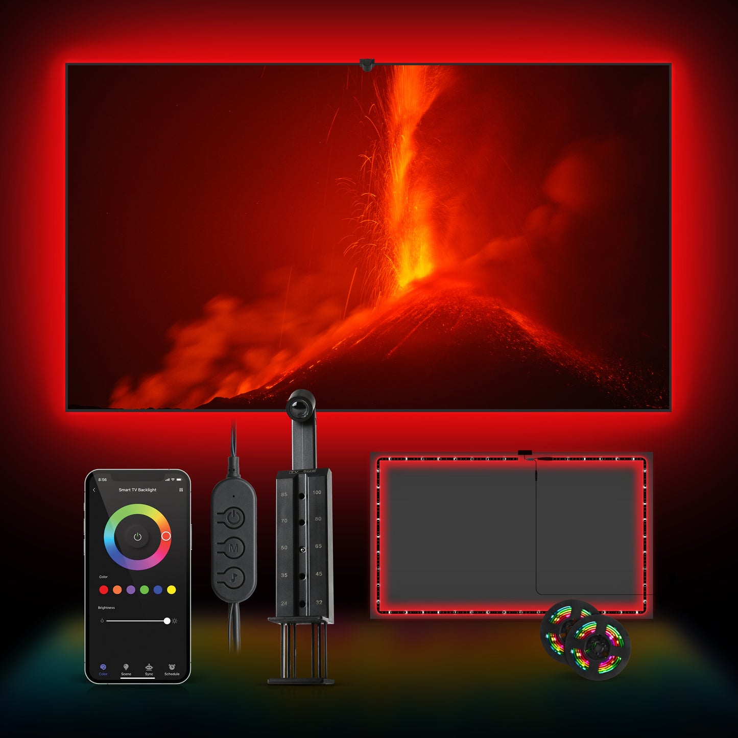 Smart TV Backlight with Color Sensor