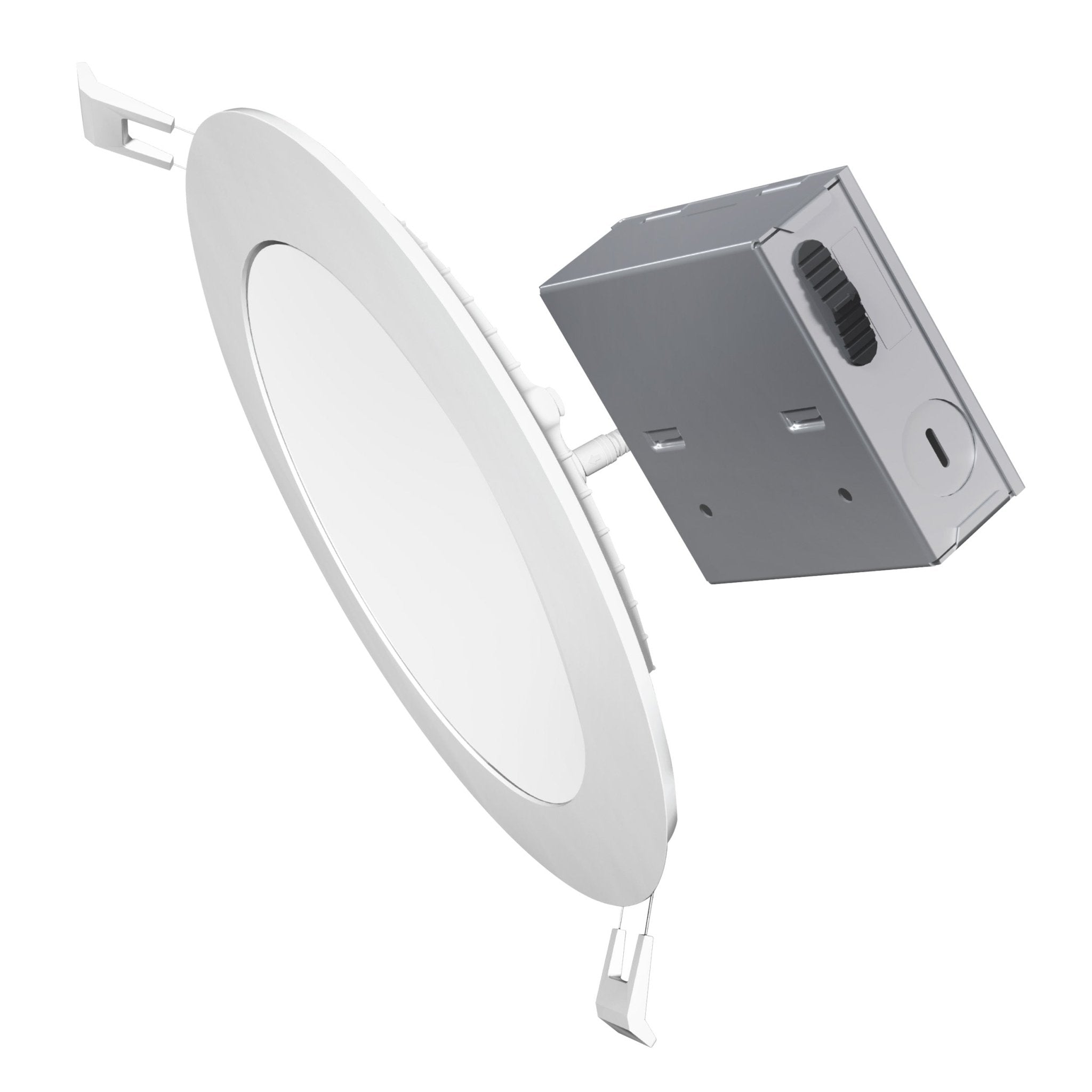 Feit Electric 6" Canless LED Downlight 65 Watt Replacement Selectable White 5CCT J-Box 6 Pack - Worldwide Electric Supplies