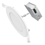 Feit Electric 6" Canless LED Downlight With Night Light 85 Watt Equiv 5CCT High Output J-Box 1 Pack - Worldwide Electric Supplies