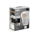 Feit Electric A19 Clear LED Bulb 60 Watt Replacement Neutral White 3500K E26 Base Dimmable 4 Pack - Worldwide Electric Supplies