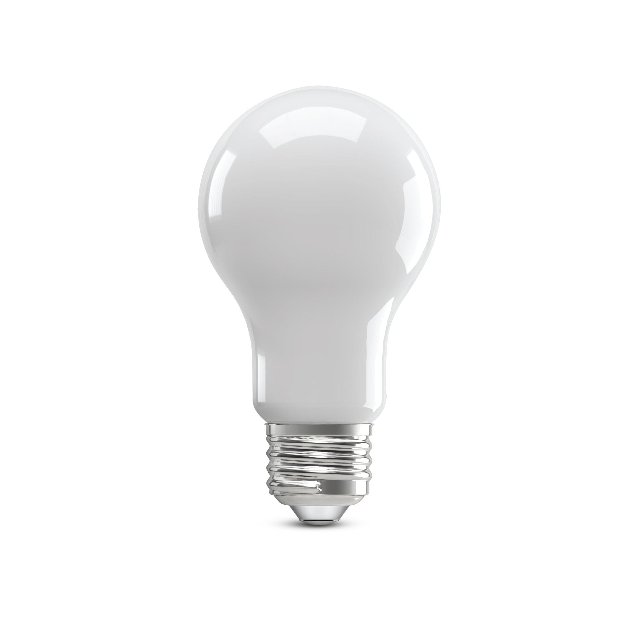 Feit Electric A19 Frost LED Bulb 100 Watt Replacement Neutral White 3500K E26 Base Dimmable 4 Pack - Worldwide Electric Supplies