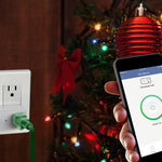 Indoor Smart Wi - Fi Wall Plug Alexa / Google - Worldwide Electric Supplies