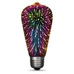 Infinity 3D Fireworks Effect LED ST19 Lightbulb - Worldwide Electric Supplies