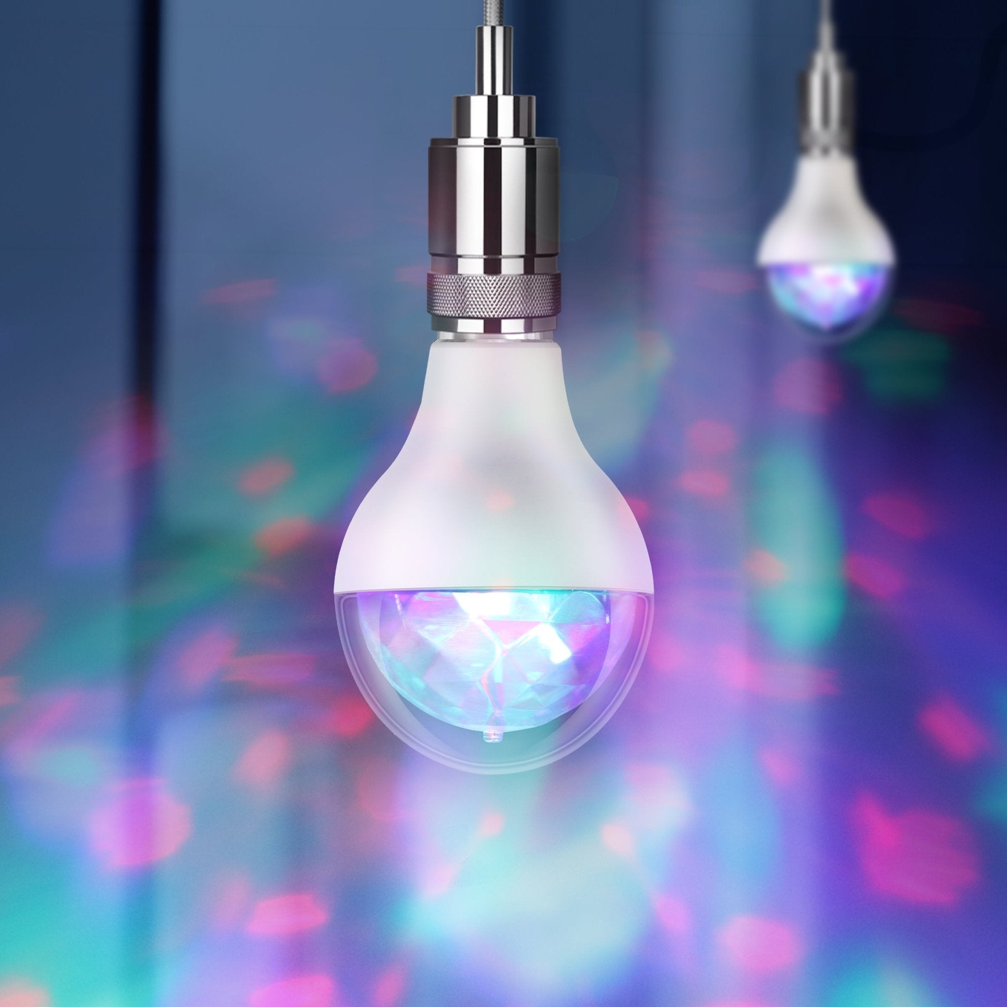 LED Multicolor Rotating Disco Light - Worldwide Electric Supplies