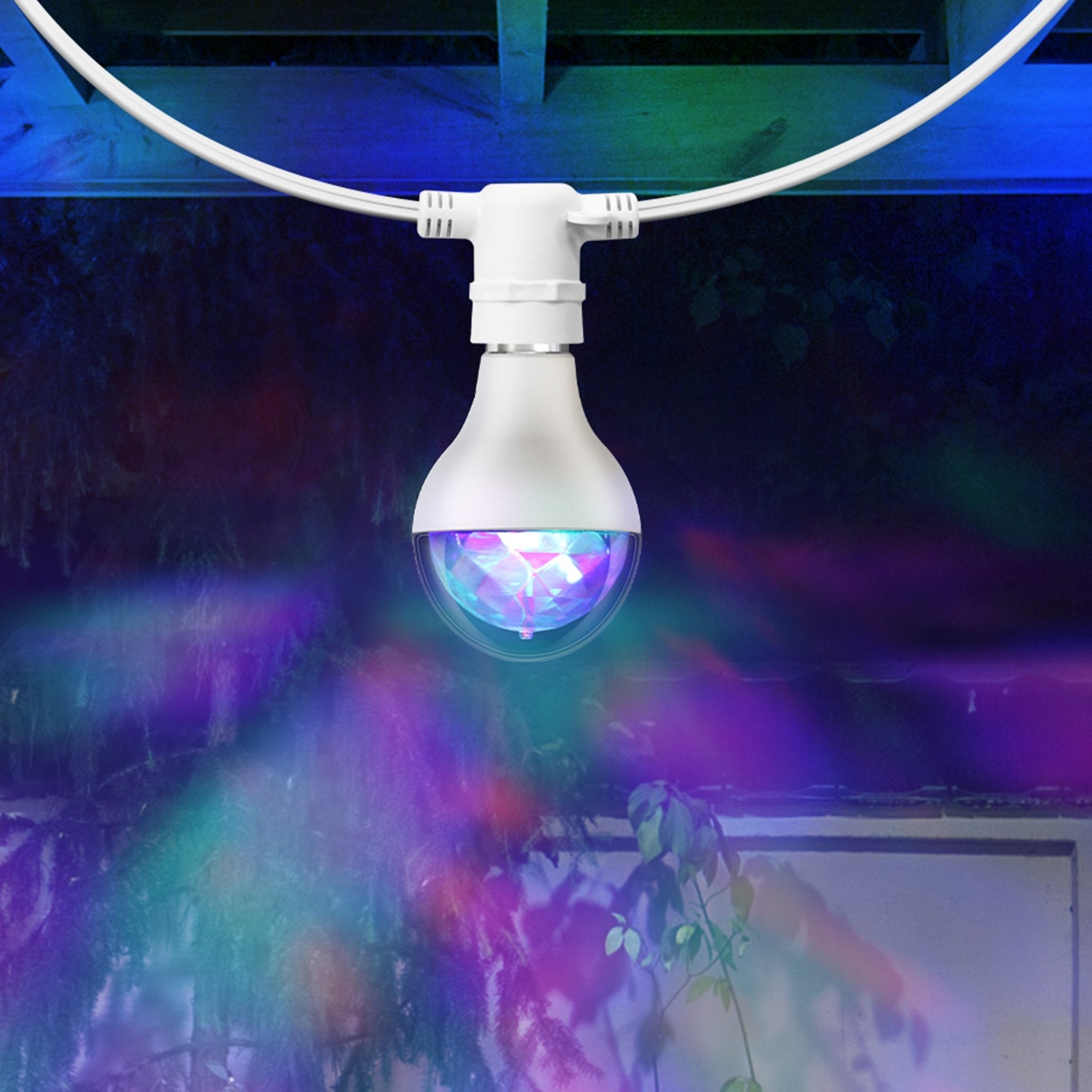 LED Multicolor Rotating Disco Light - Worldwide Electric Supplies