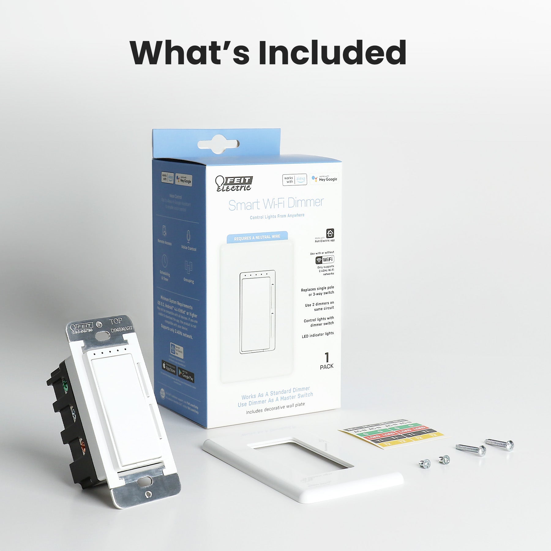 Smart Wi - Fi Dimmer - Worldwide Electric Supplies